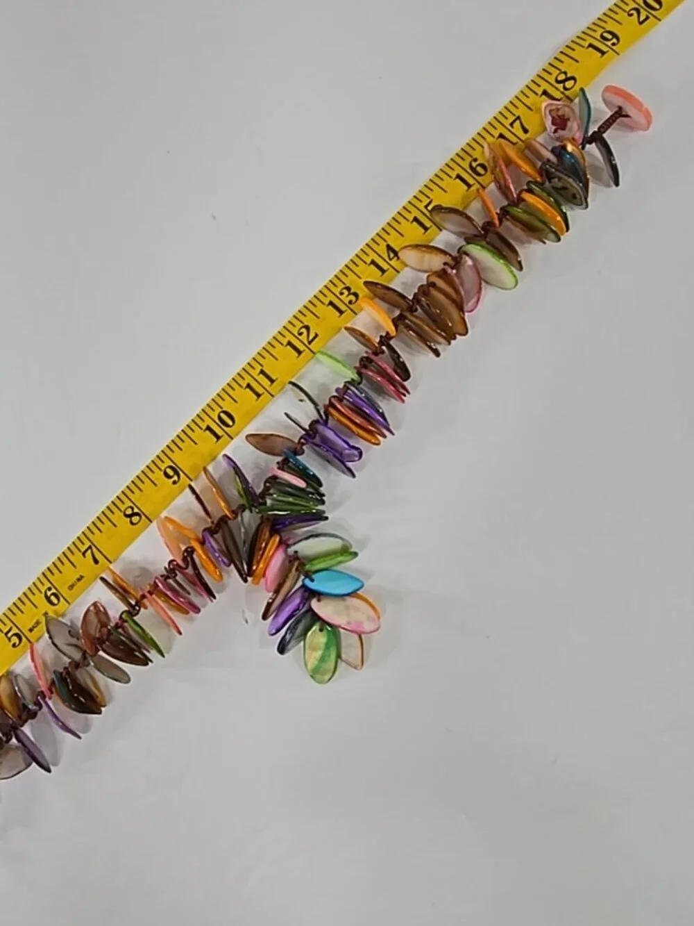 Colorful Chunky Multi‑Stone Statement Necklace Boho Layered Irregular Beads Fest